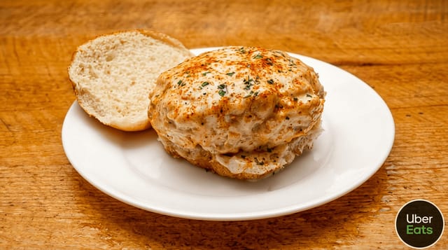 Salmon Burger.